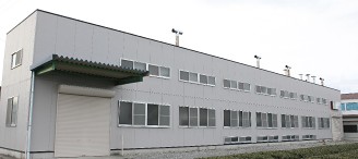 荒茶工場の外観