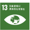 SDGs 目標13 気候変動に具体的な対策を